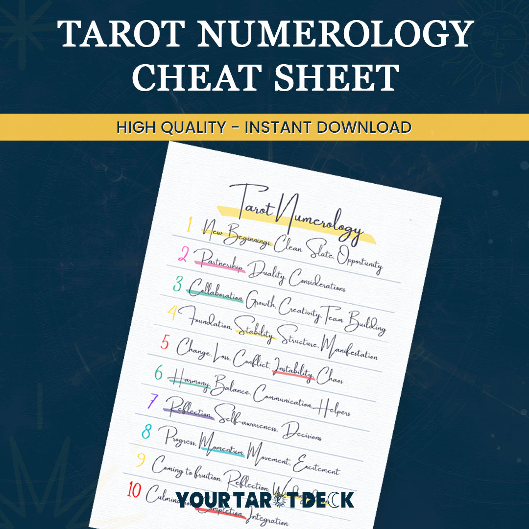 Super Tarot Bundle, Printable Cheat Sheets 90% off Use for Journal Pages, Card Meanings, Reference Guide