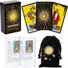 YOURTAROTDECK - Original Tarot Cards Deck with Guidebook & Linen Tarot Bag | Durable Tarot Cards Set for Beginners to Advanced