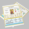 PRINTED VERSION - Tarot Symbolism Cheat Sheets, for Beginner or Advanced Tarot Readers